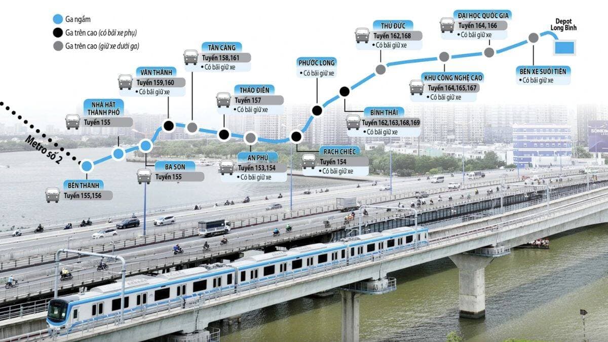 Hướng dẫn chi tiết cách tra cứu lộ trình tuyến metro số 1 bằng Google Maps