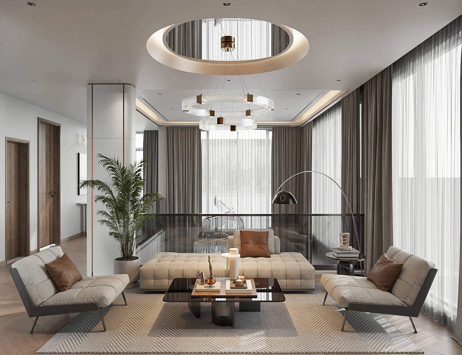 Biệt thự 2 tầng của gia đình 4 thế hệ tại Bắc Giang, nơi mỗi góc nhà đều mang hơi thở hiện đại và công nghệ