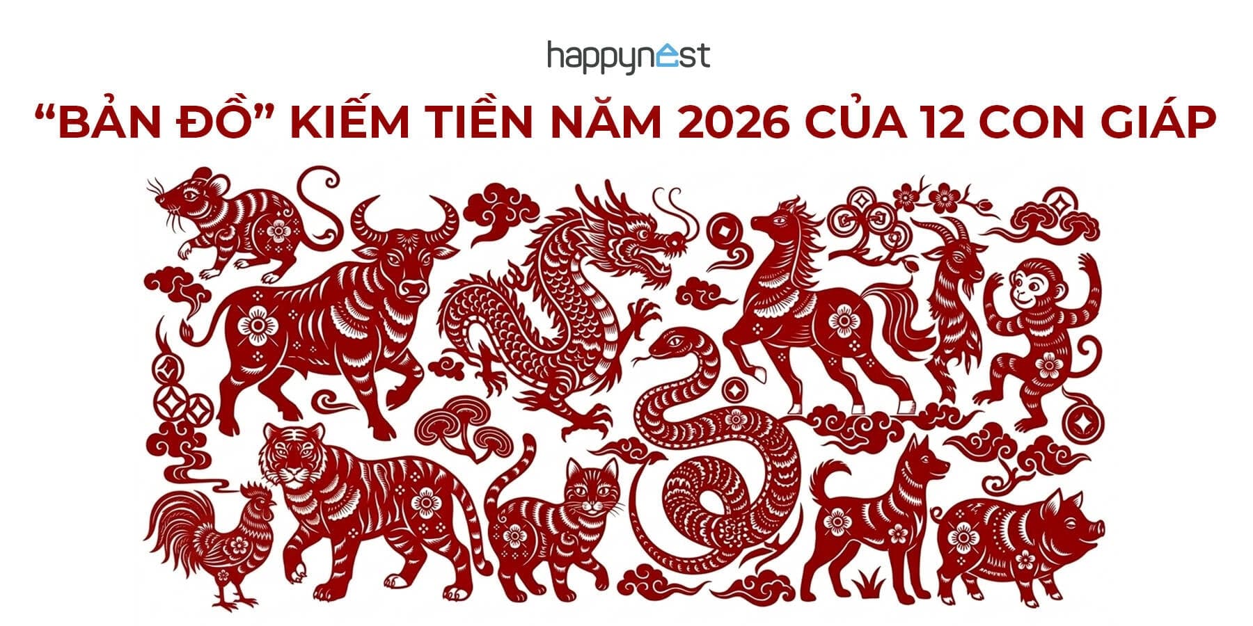 “Bản đồ” kiếm tiền năm 2026 của 12 con giáp: Chọn đúng hướng tích lũy để tài lộc tăng trưởng ổn định