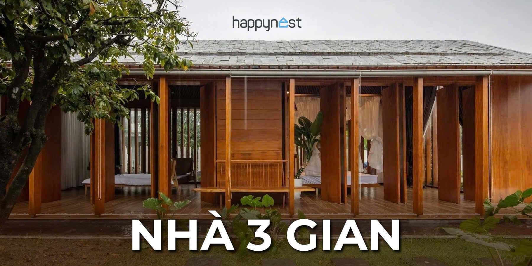 Kiến trúc nhà ba gian Bắc Bộ và ứng dụng hiện đại chuẩn phong thủy
