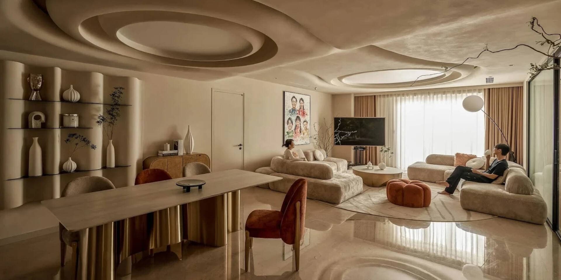 Mẫu căn hộ Wabi Sabi đẹp 2026 từ công trình thực tế cho người yêu lối sống chậm