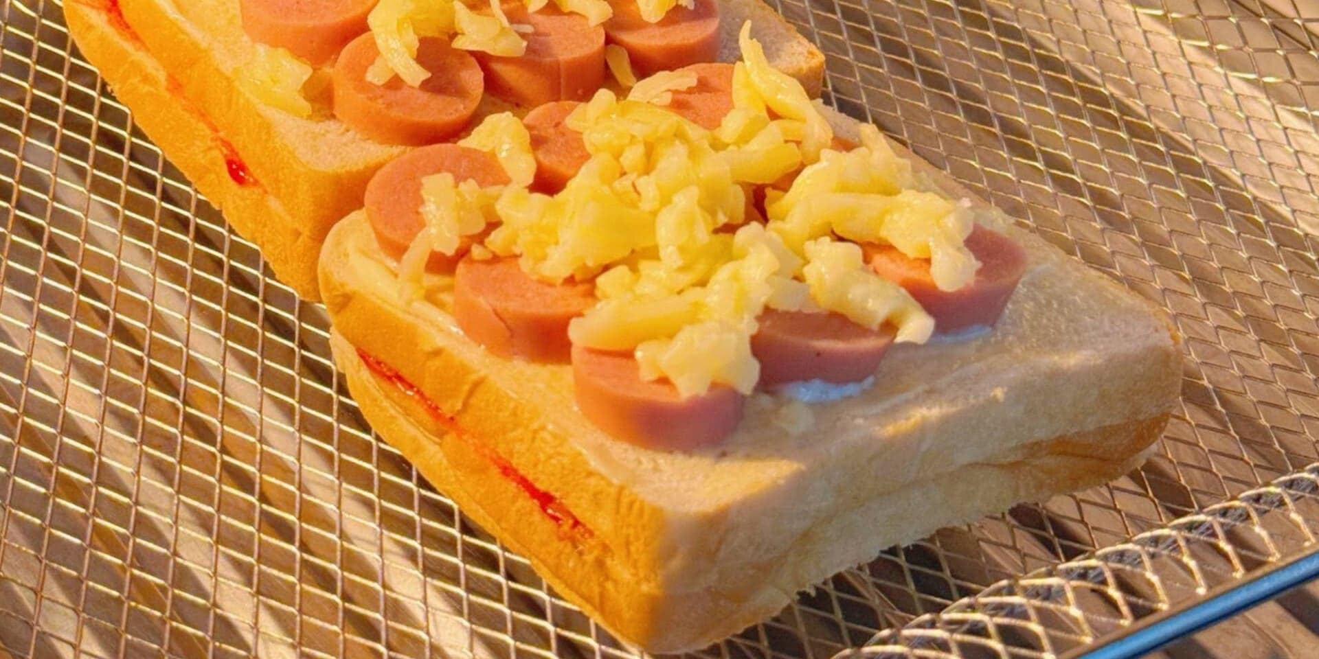 Cách làm sandwich cho bé ăn sáng bằng nồi chiên không dầu chỉ mất 10 phút