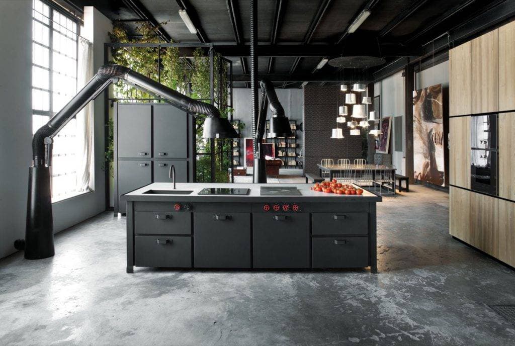Điều gì cần thiết để biến phòng bếp nhà bạn thành không gian mang đậm cá tính với phong cách công nghiệp?