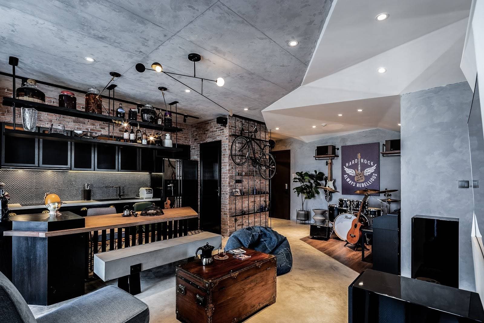 Gang's Apartment - Căn hộ du côn đậm chất băng đảng cực độc, cực lạ ở Sài Gòn