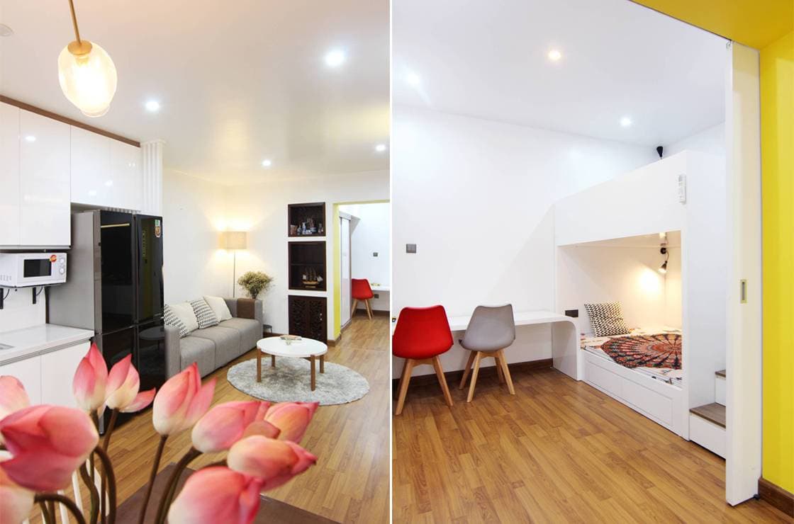 Lạc bước vào không gian duyên dáng, nhẹ nhàng với cách ứng biến tài tình mang tên Dynamic House