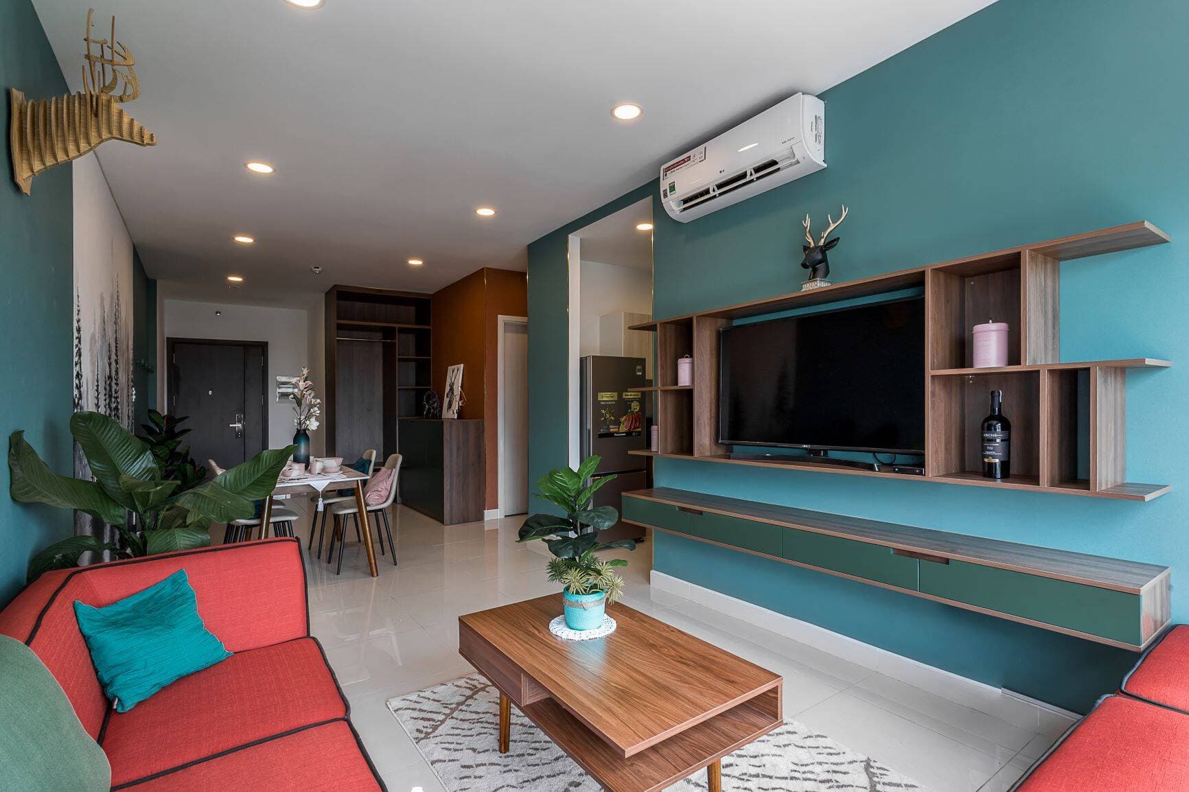 Nhà Cộng Hòa - Căn hộ chung cư đầy màu sắc với thiết kế thông minh