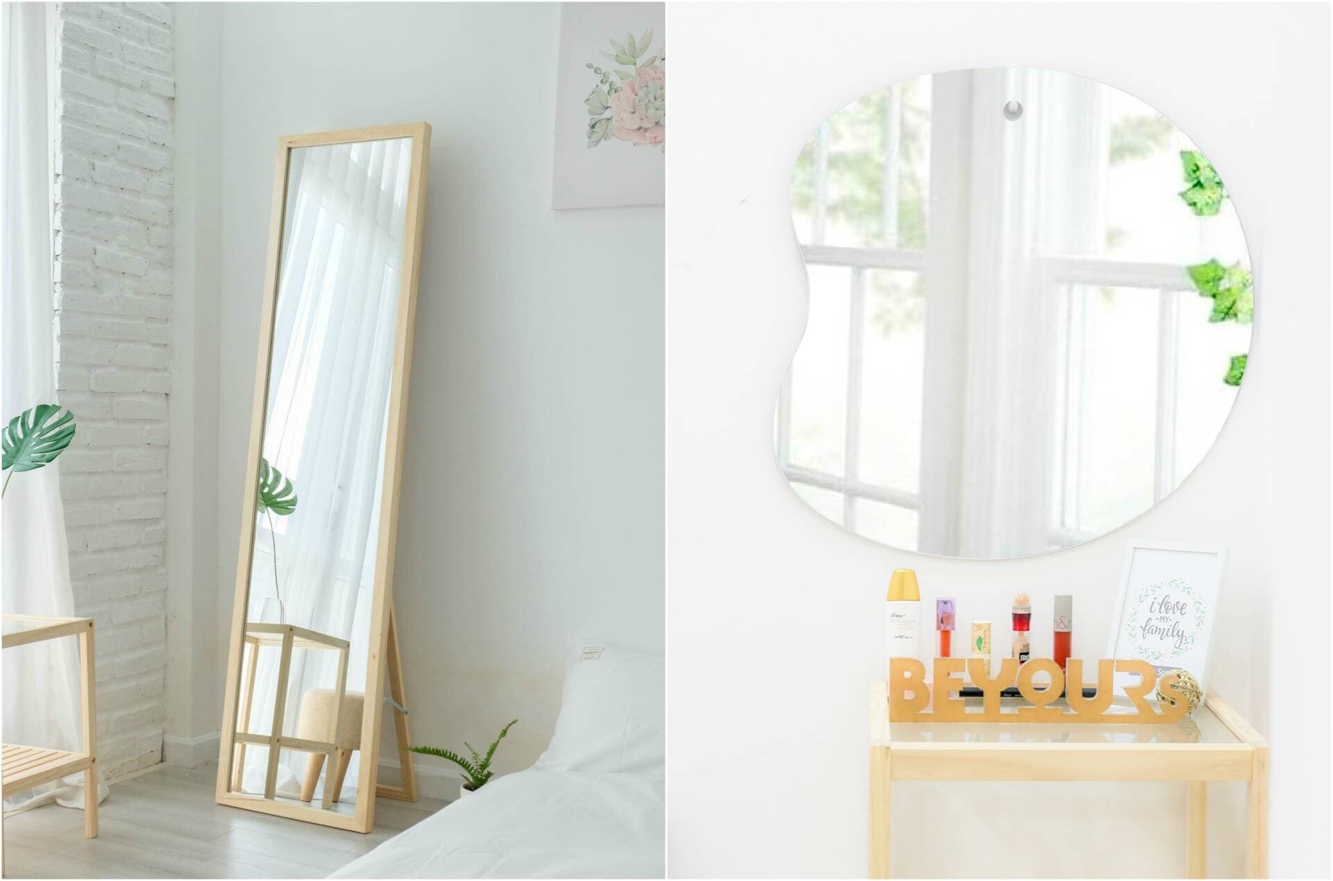 5 mẫu gương tối giản nhưng đẹp và tinh tế khiến chị em phụ nữ không thể “ngó lơ”