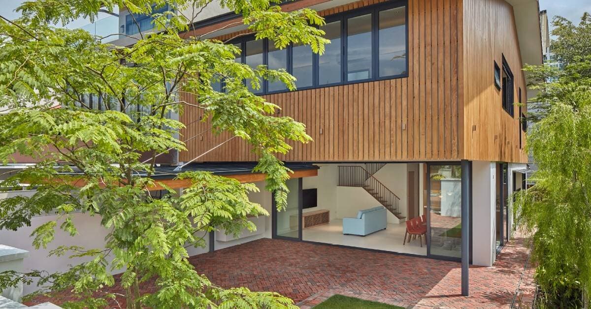 Nhà phố 250m2 của gia đình hướng ngoại, thiết kế để tận hưởng khí hậu nhiệt đới ngoài trời