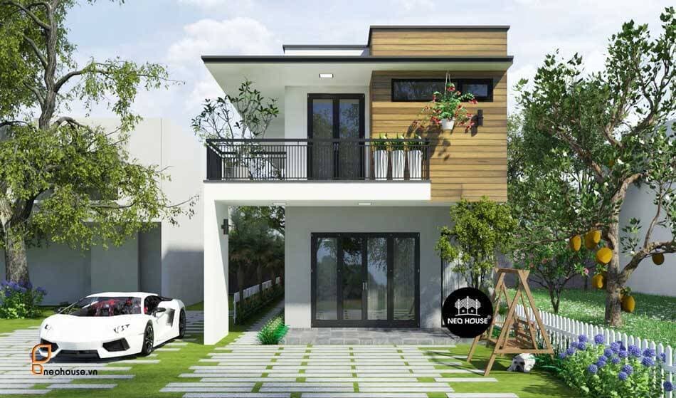 10 mẫu thiết kế nhà ống 2 tầng 6x20m hiện đại sang trọng tiết kiệm