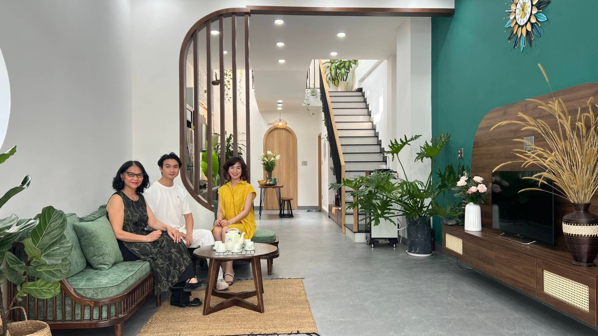Nhà 3 tầng 4x17,8 tại Đà Nẵng - món quà con trai tặng ba mẹ để an vui tuổi già