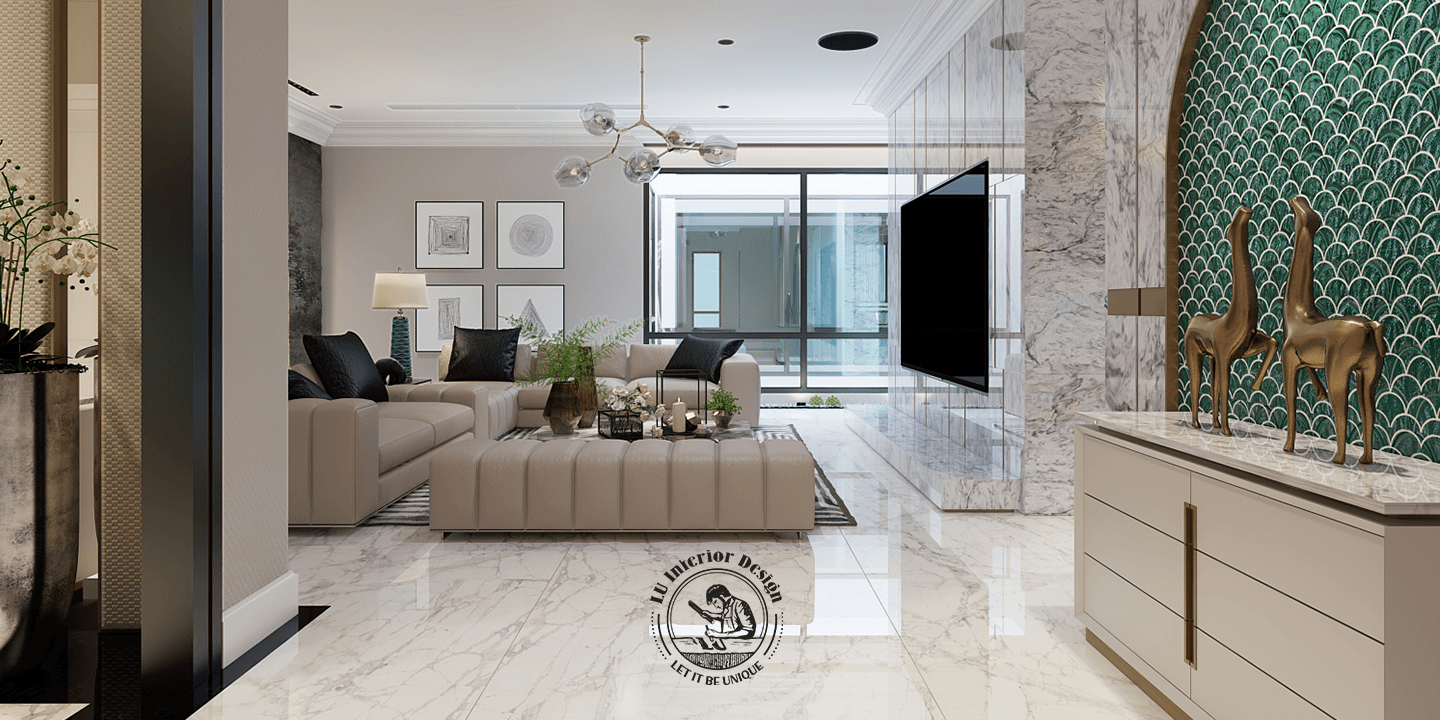 Thiết kế thi công nội thất trọn gói căn hộ Penhouse quận 7 - 320m2