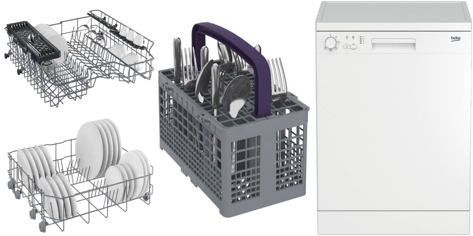 Review máy rửa bát Beko DFN05311W: Giá hợp lý, rửa sạch, chỉ tốn 11 lít nước và 1 số điện cho 1 lần rửa