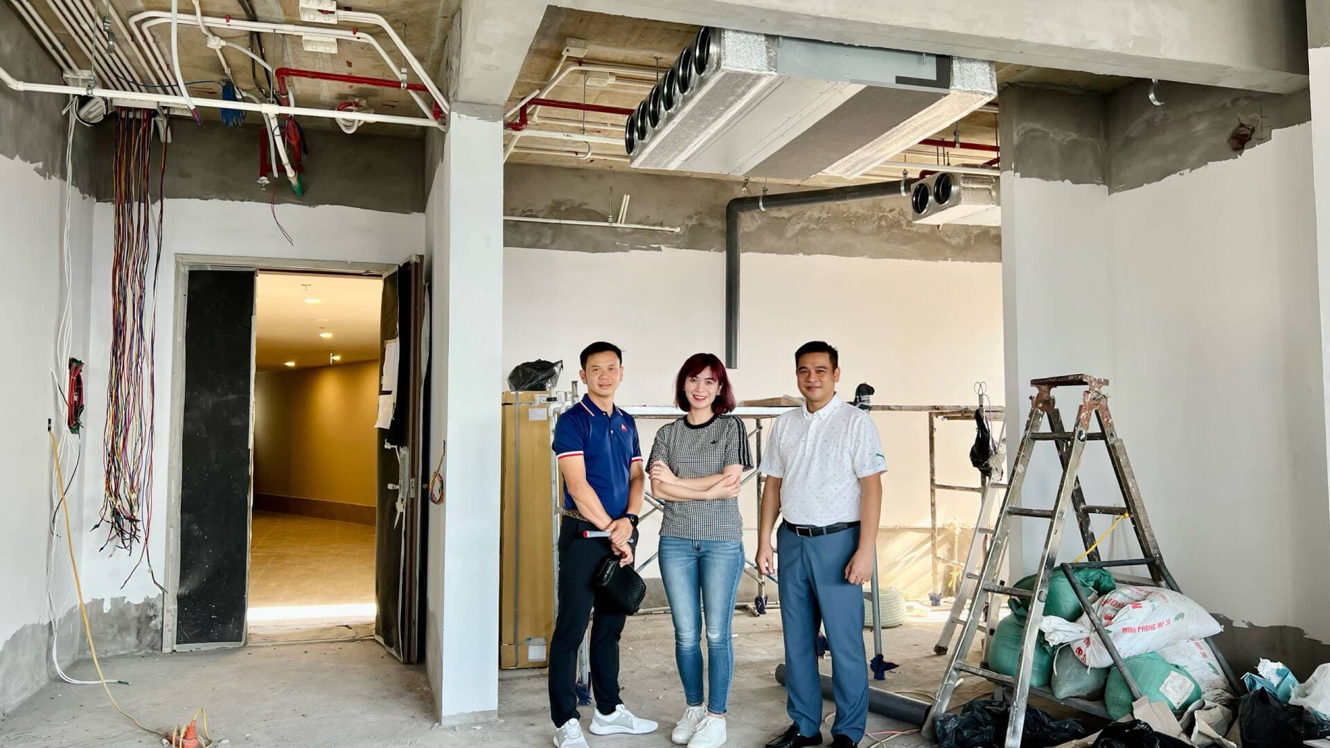 Kinh nghiệm thi công hệ thống điện và điều hoà âm trần cho căn hộ chung cư