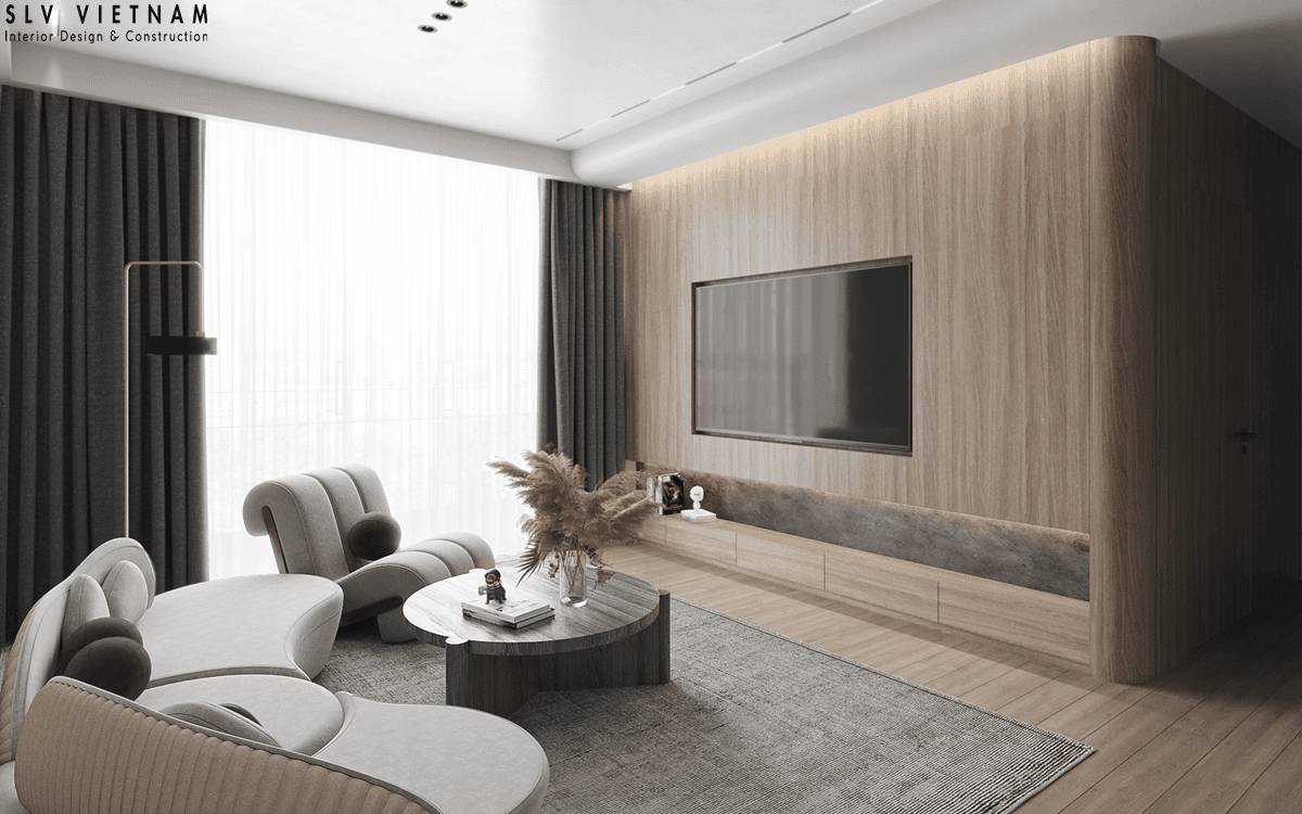 Thiết kế nội thất căn hộ Narra Residences thuộc dự án Empire City sang trọng, đẳng cấp - 3PN