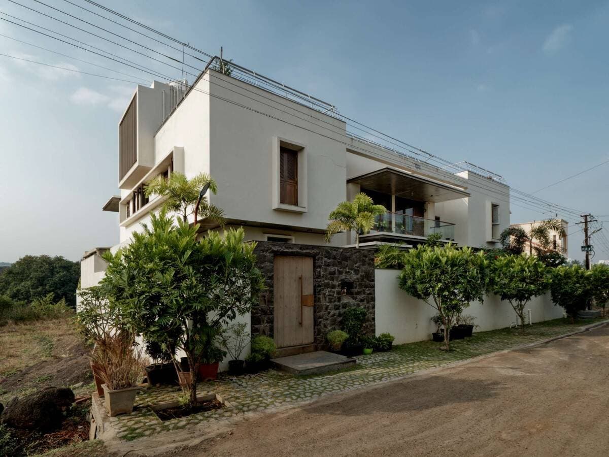 M. Y. Patil Residence - lời giải bố trí không gian chung, riêng sao cho hợp lý với gia đình đa thế hệ