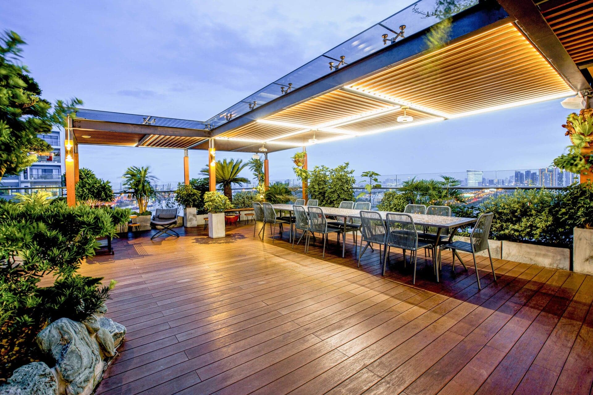 Sống xanh trên cao với duplex sân vườn