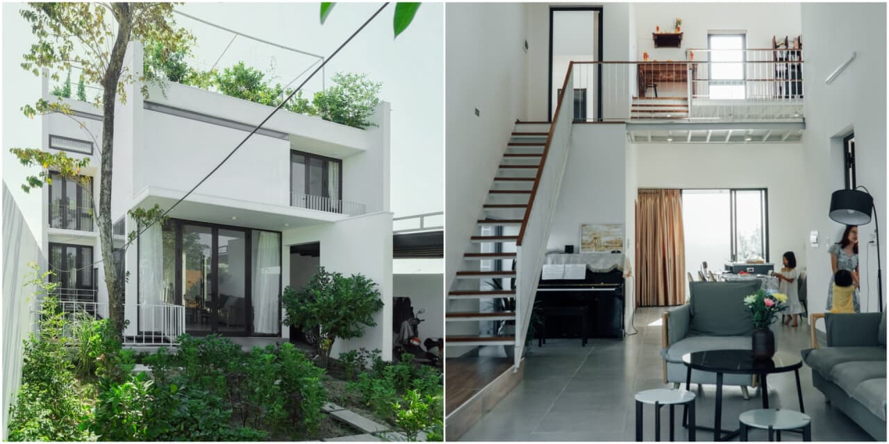 Nhà phố Cẩm Lệ có hồ cá, sân vườn, rộng hơn 200m2 với chi phí 1,2 tỷ đồng