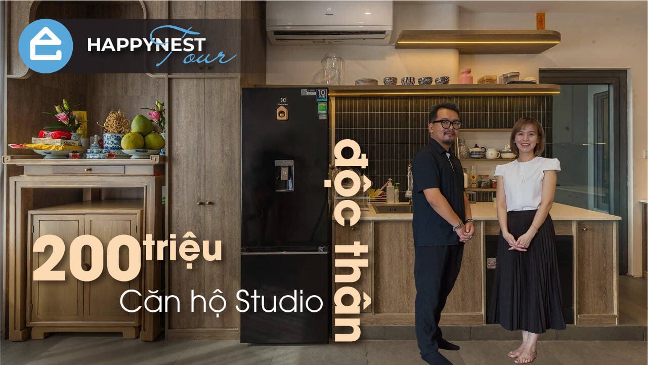Căn hộ studio rộng 40m2 của nam gia chủ độc thân tại Vinhomes Smart City