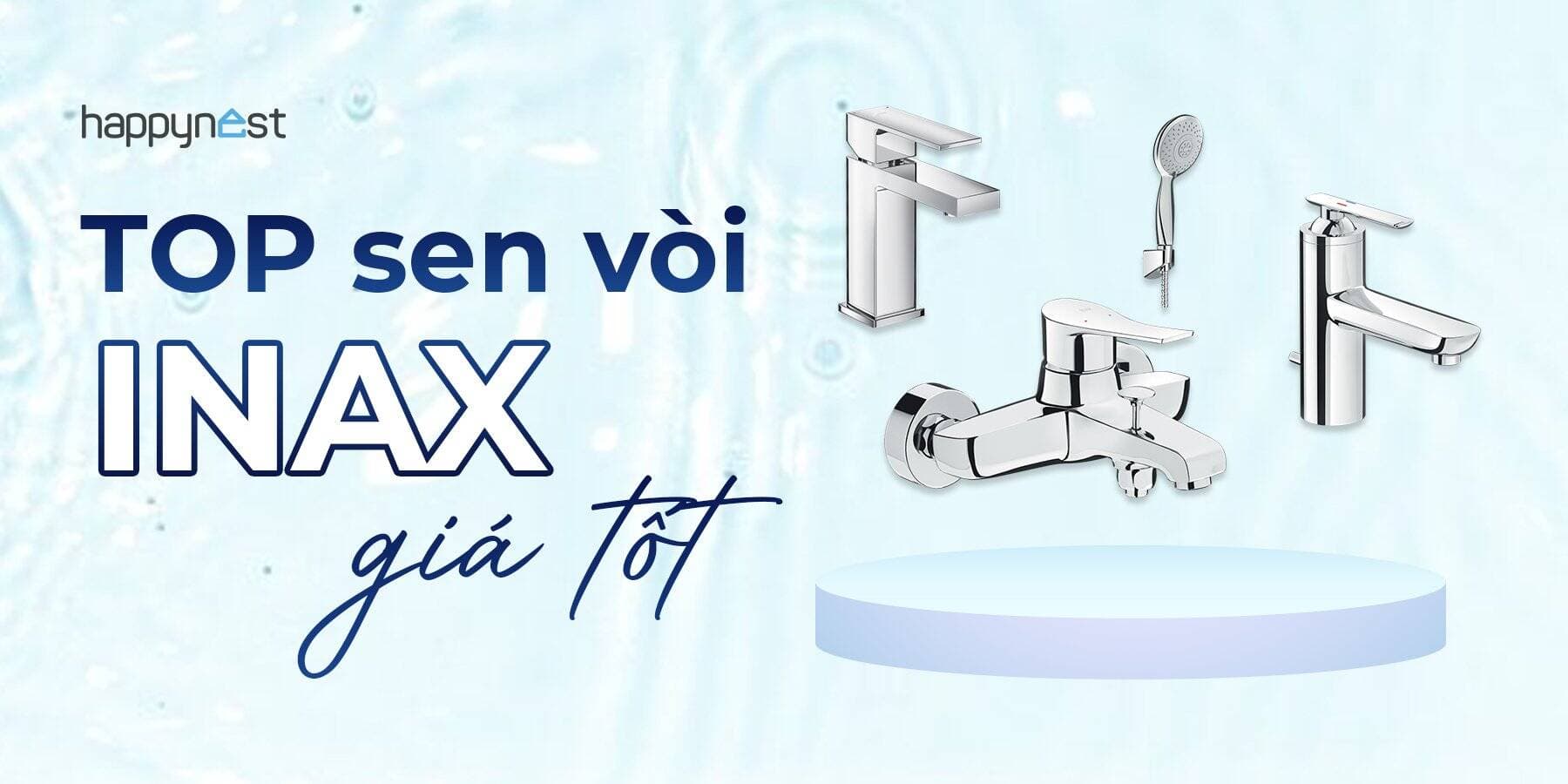 TOP 5 sen vòi INAX chất lượng, giá tốt tháng 10 trên Happynest Shop