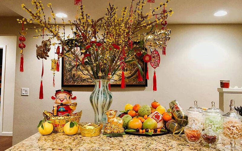 Ý tưởng trang trí nhà ngày Tết đón năm mới phát tài, phát lộc
