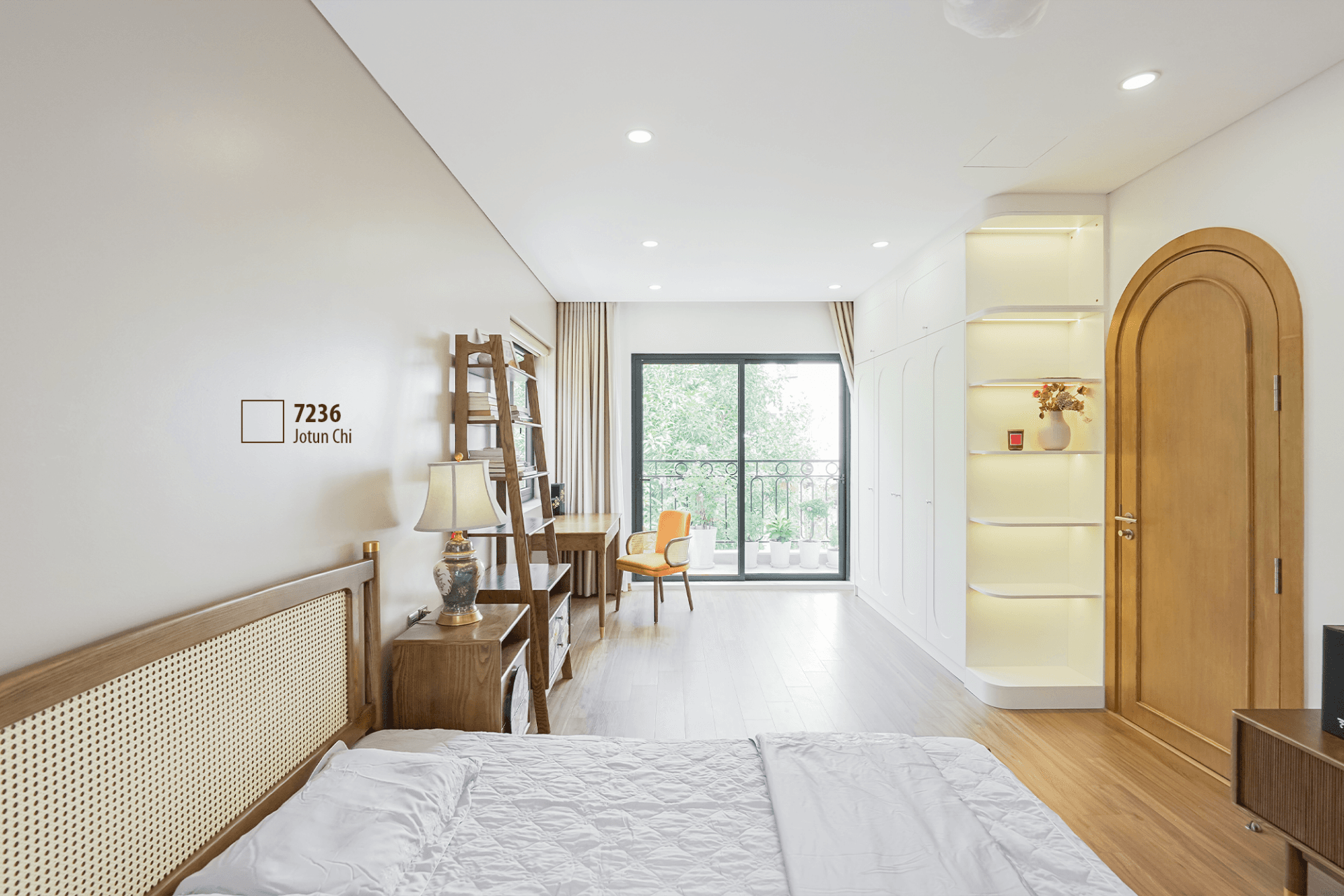 Ngôi nhà 96m2 phong cách Wabi Sabi mộc mạc, tự nhiên của gia chủ Hà Nội