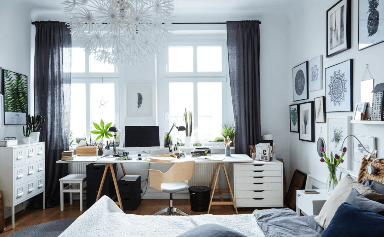 Những lưu ý khi đặt bàn làm việc trong phòng ngủ