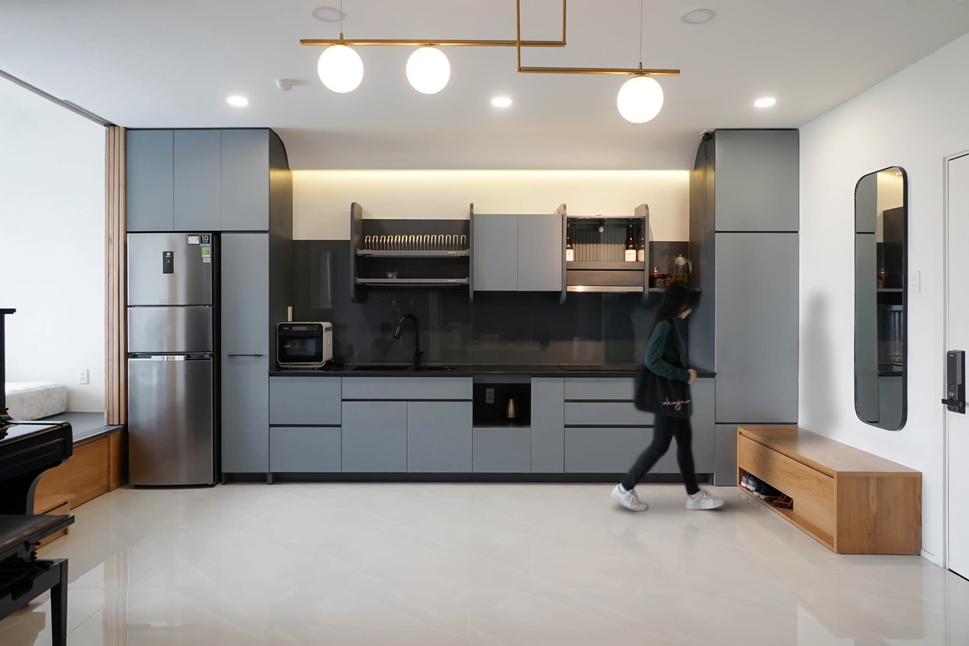 Căn hộ 45m2 được thay mới Layout mặt bằng để rộng rãi hơn