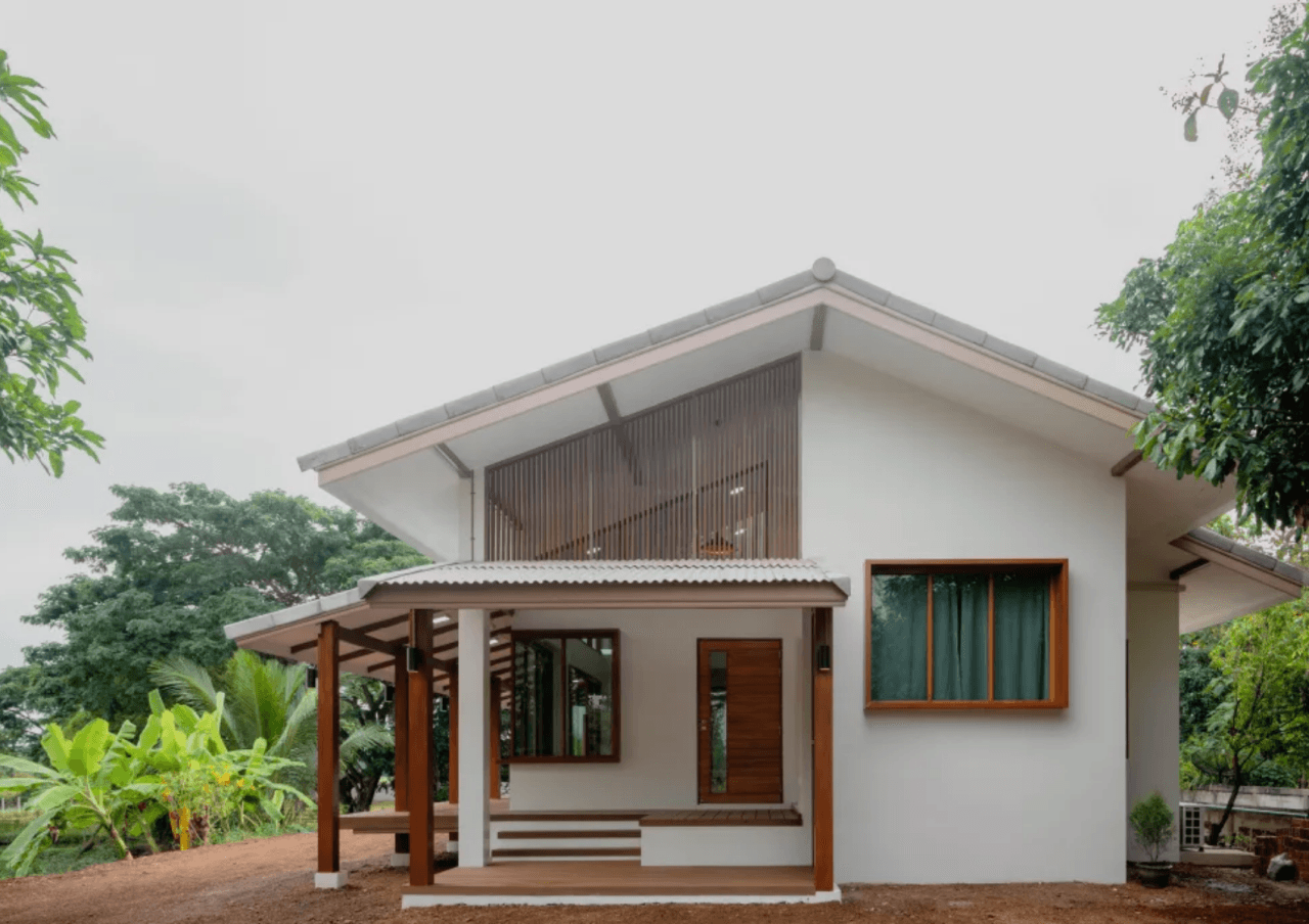Cuộc sống điền viên trong căn nhà 1 tầng bao quanh bởi thiên nhiên