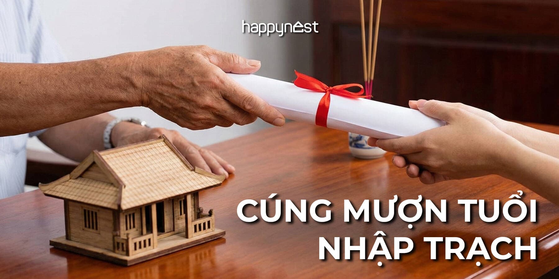 Cúng mượn tuổi nhập trạch: Thủ tục, mâm lễ và văn khấn chuẩn phong thủy