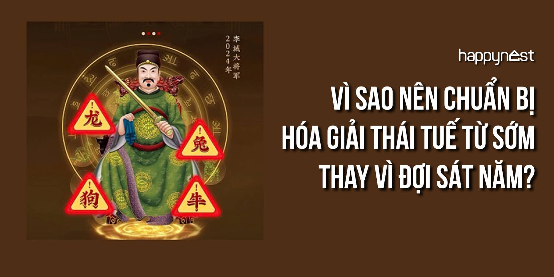 Vì sao tử vi năm 2026 khuyên nên chuẩn bị hóa giải Thái Tuế từ sớm thay vì đợi sát năm?