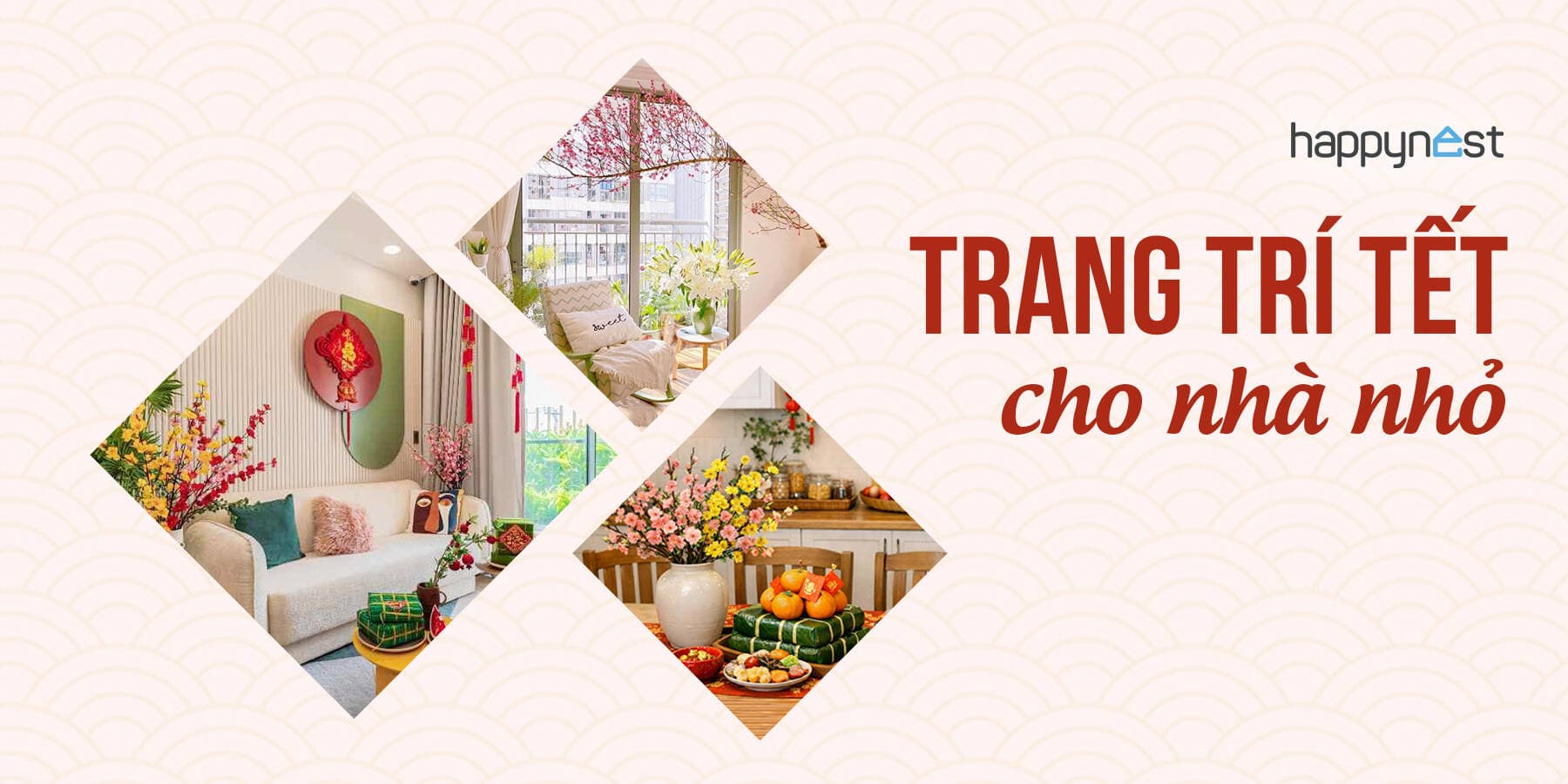 Trang trí Tết 2026 cho nhà nhỏ: Chỉ cần sai một bước là chật chội ngay