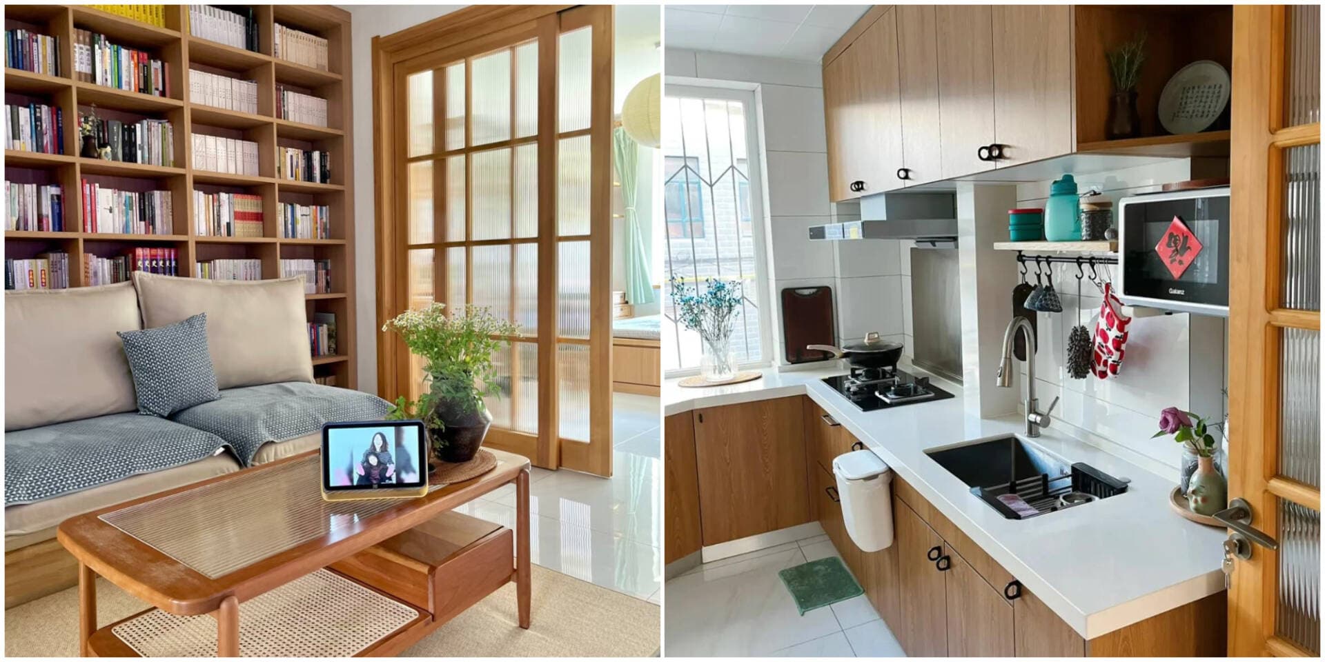 Căn hộ 68m2 tối giản tại đô thị, áp dụng giải pháp giữ nhà luôn sạch để tạo “phong thủy sống” tích cực