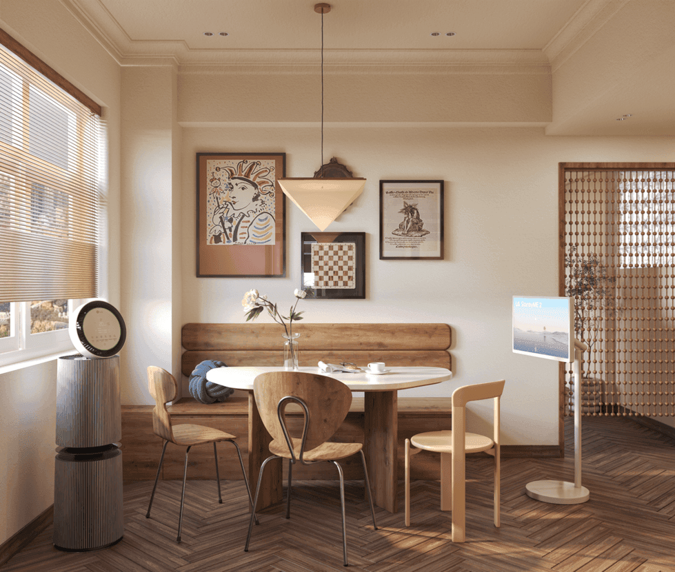 Căn hộ Mid century Modern 103m2 như một quyển sách nghỉ dưỡng ở Phú Mỹ Hưng