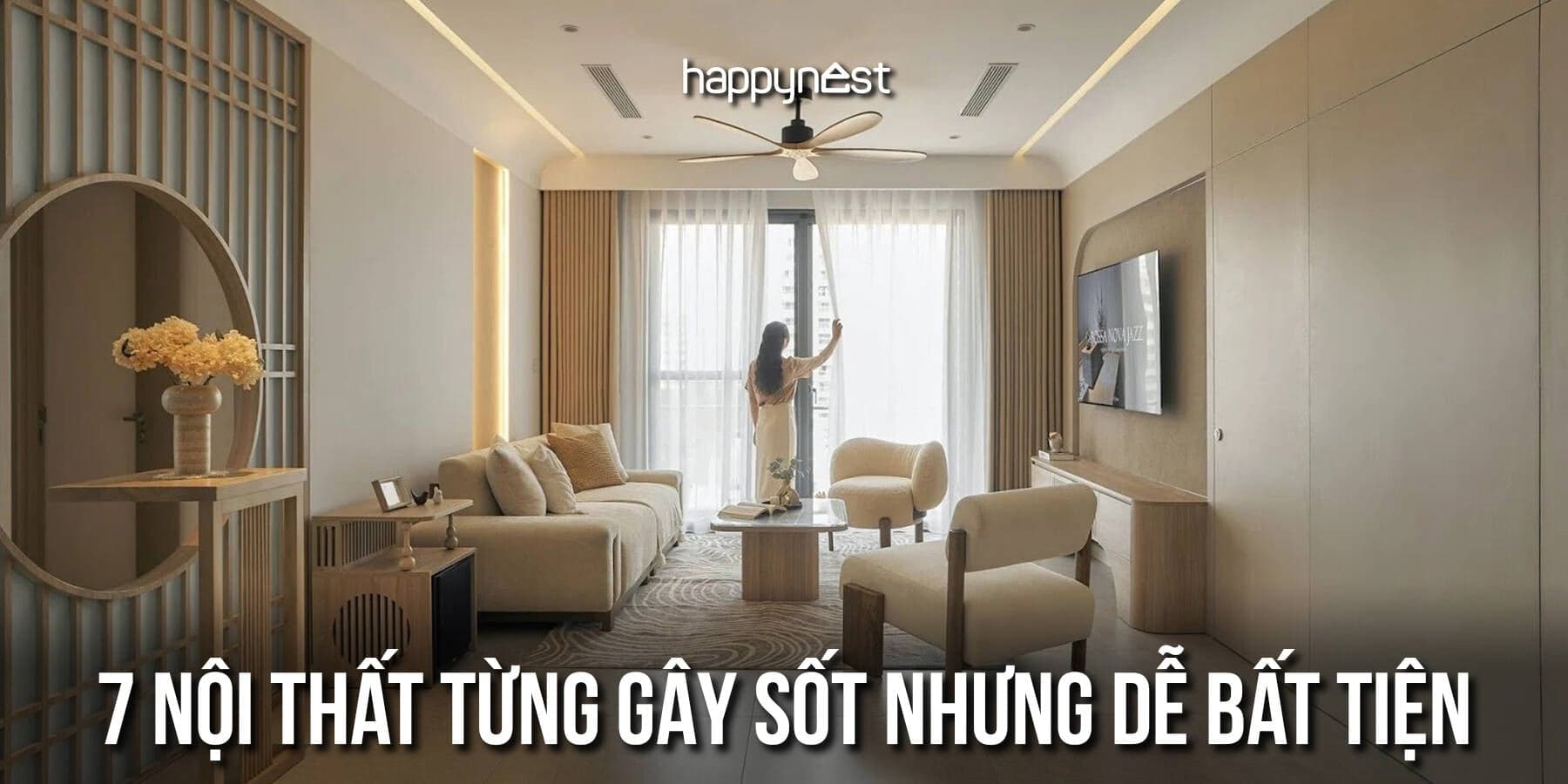 7 thiết kế nội thất nhìn đẹp nhưng ở lâu lại bất tiện
