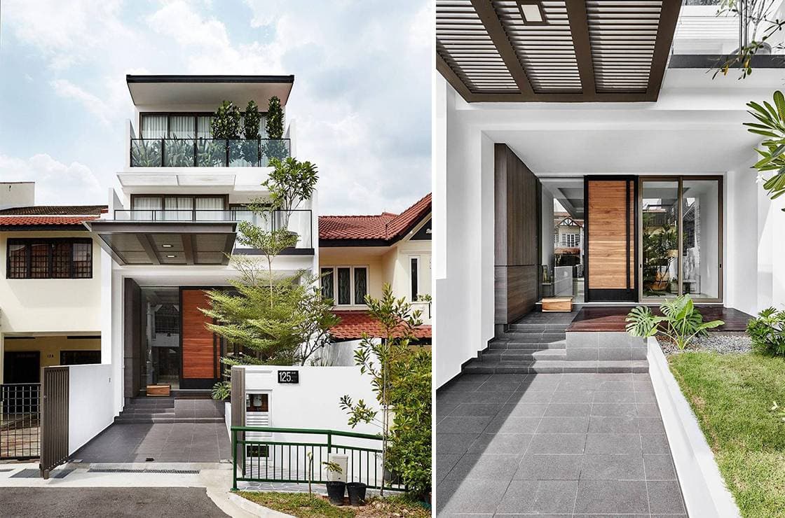 Biểu tượng thiết kế hiện đại tại Singapore - Ngôi nhà có tên Jalan Langgar Bedok
