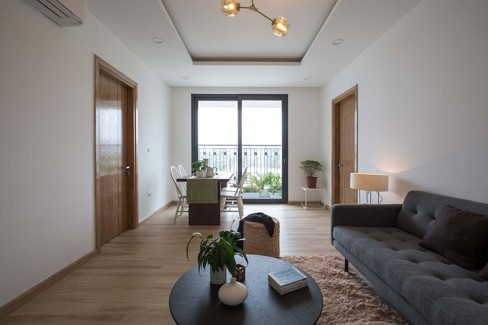 Căn chung cư 75m2 ở Hà Nội đẹp tinh tế, thích hợp với gia chủ ưa sự giản dị, thoải mái