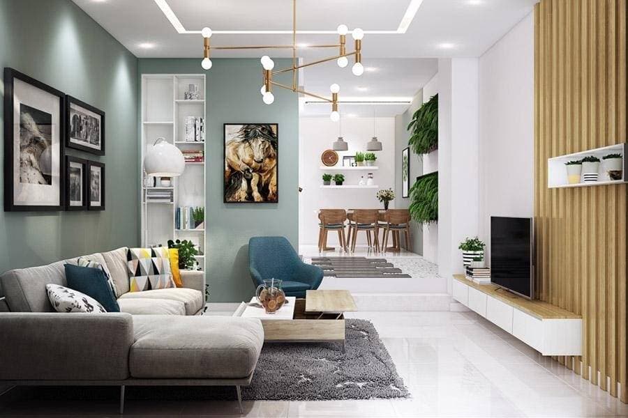 Phong cách hiện đại (Modernism) - Thiết kế chú trọng sự tiện nghi, tươi mới