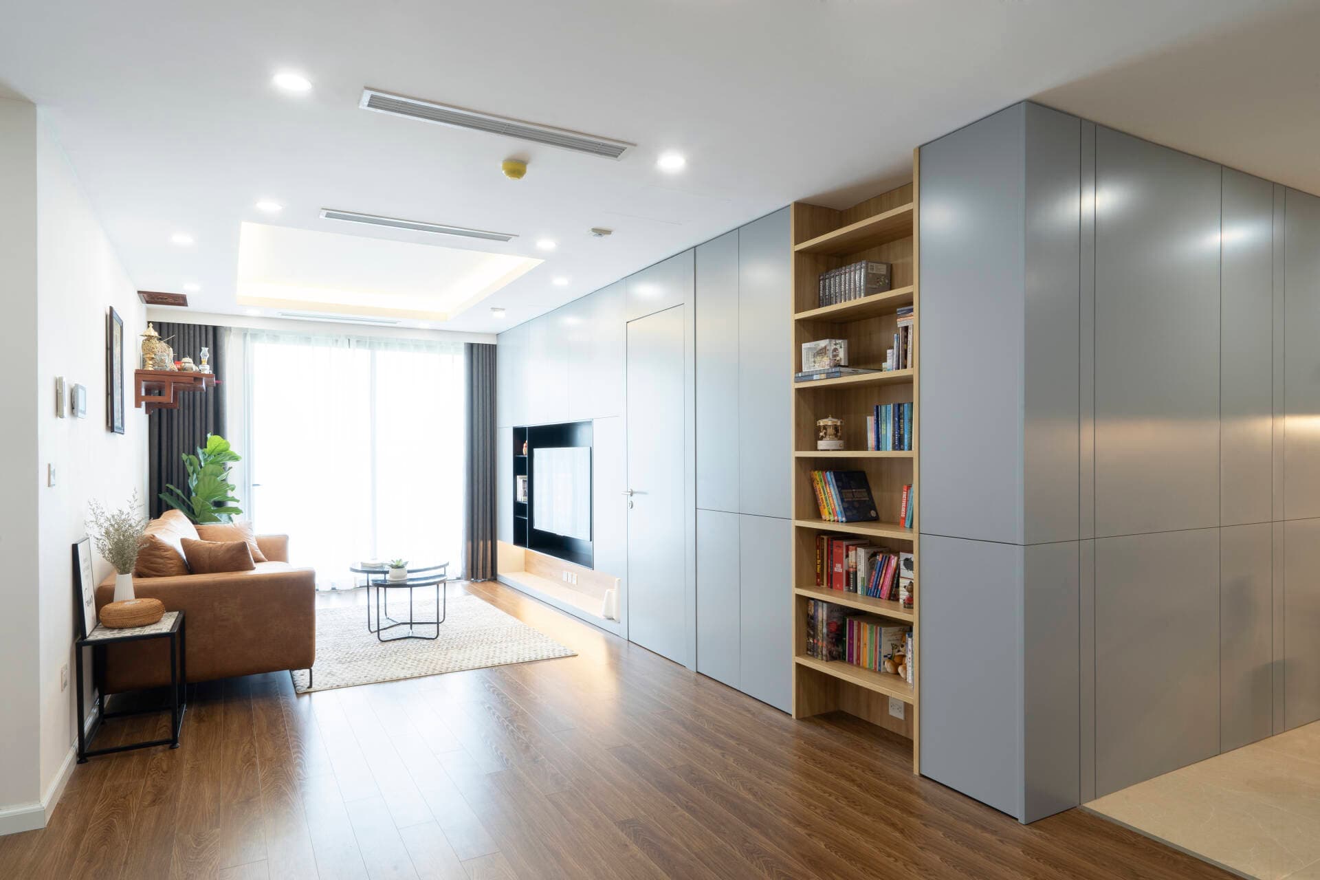 Căn hộ 96m2 thiết kế riêng cho cặp vợ chồng trẻ bận rộn tại Hà Nội