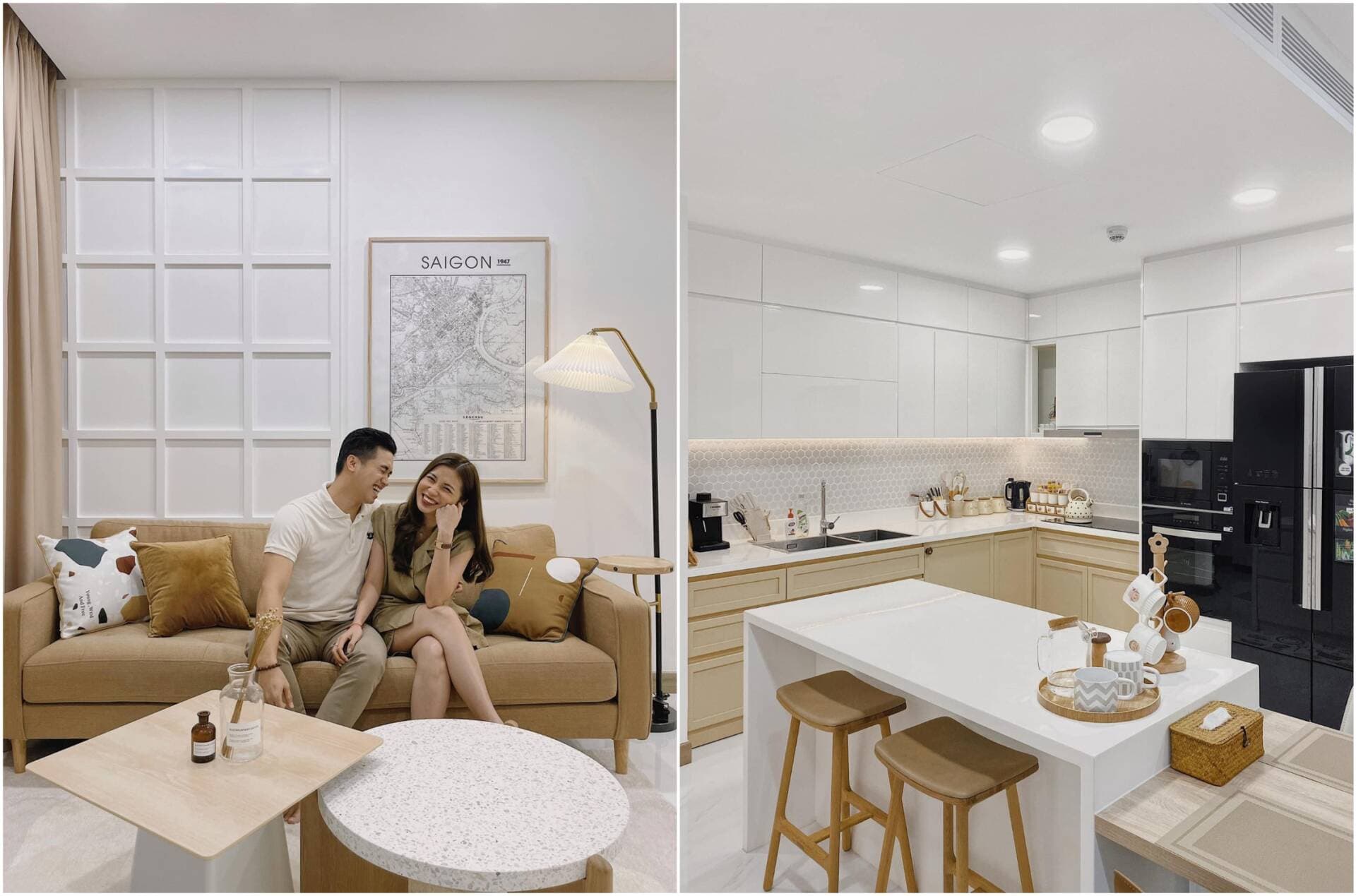 Căn hộ 106m2 đong đầy yêu thương của anh chồng chiều vợ: “Vợ thấy đẹp là mình thấy đẹp!”