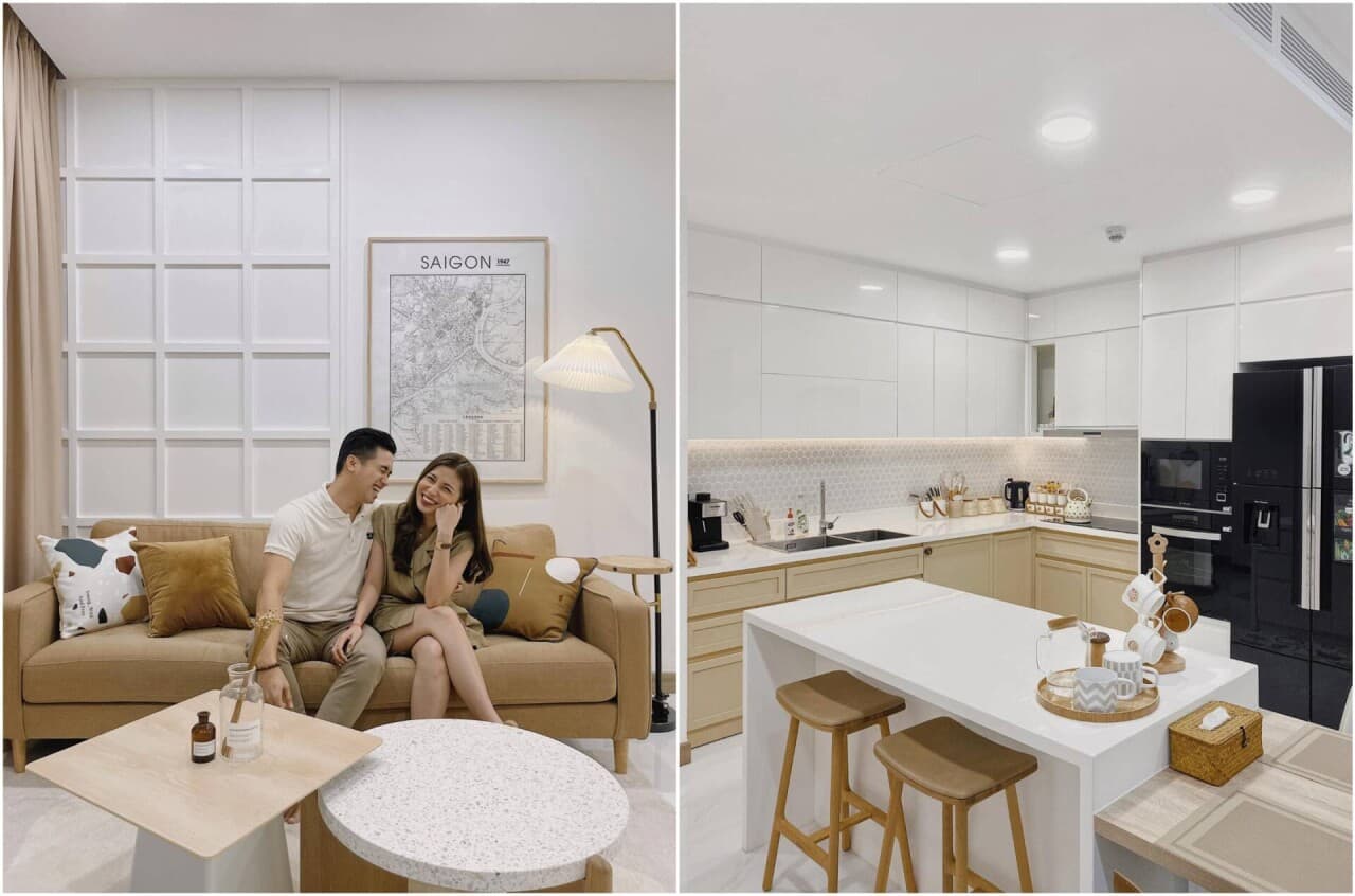 Căn hộ 106m2 đong đầy yêu thương của anh chồng chiều vợ: “Vợ thấy đẹp là mình thấy đẹp!”