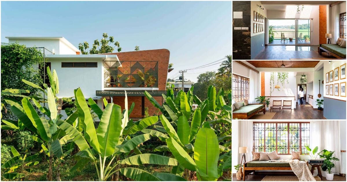 House of Earthy Hues - Nét nhỏ chấm phá giữa cánh đồng lúa bao la và yên bình
