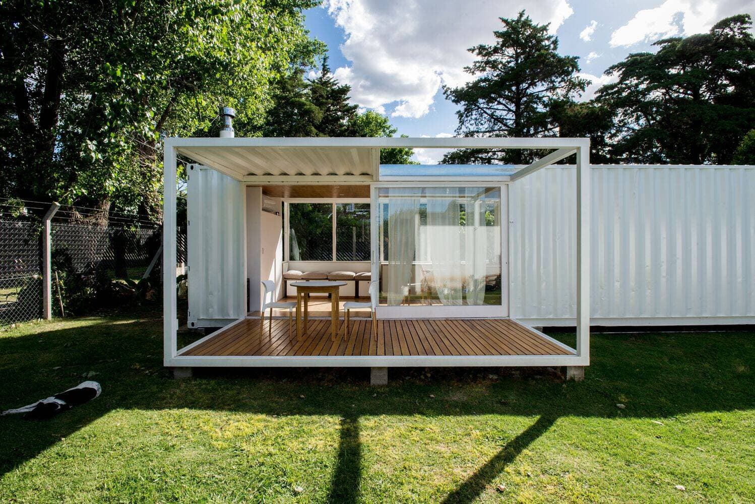 Nhà container 36m2 nhỏ gọn phù hợp với nhu cầu của gia đình