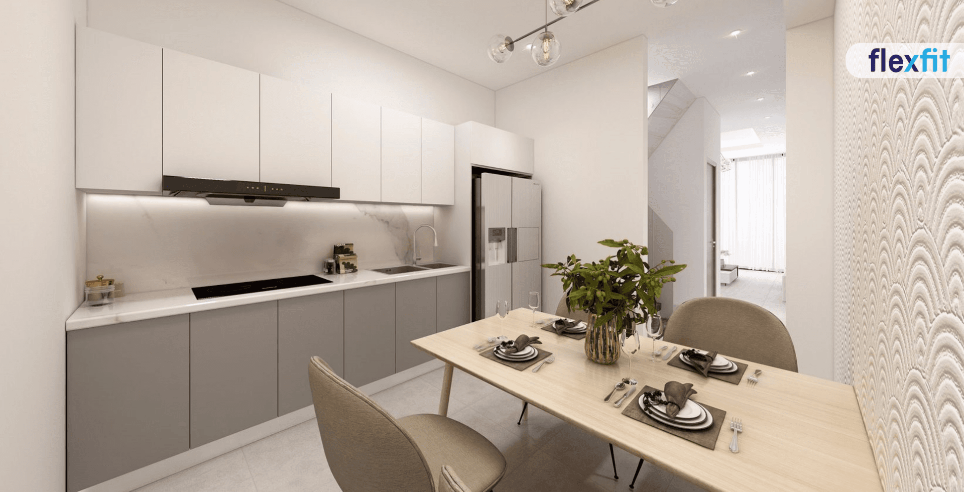 360 độ về tủ bếp Laminate