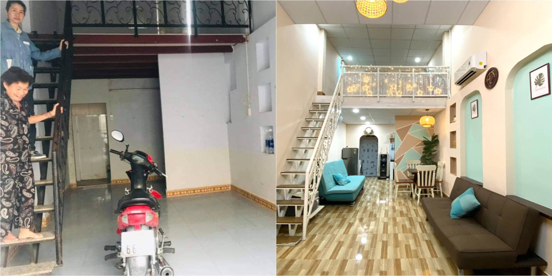 Con gái tự lên ý tưởng cải tạo nhà 1 tầng 1 lửng cho mẹ, chi phí 150 triệu đồng