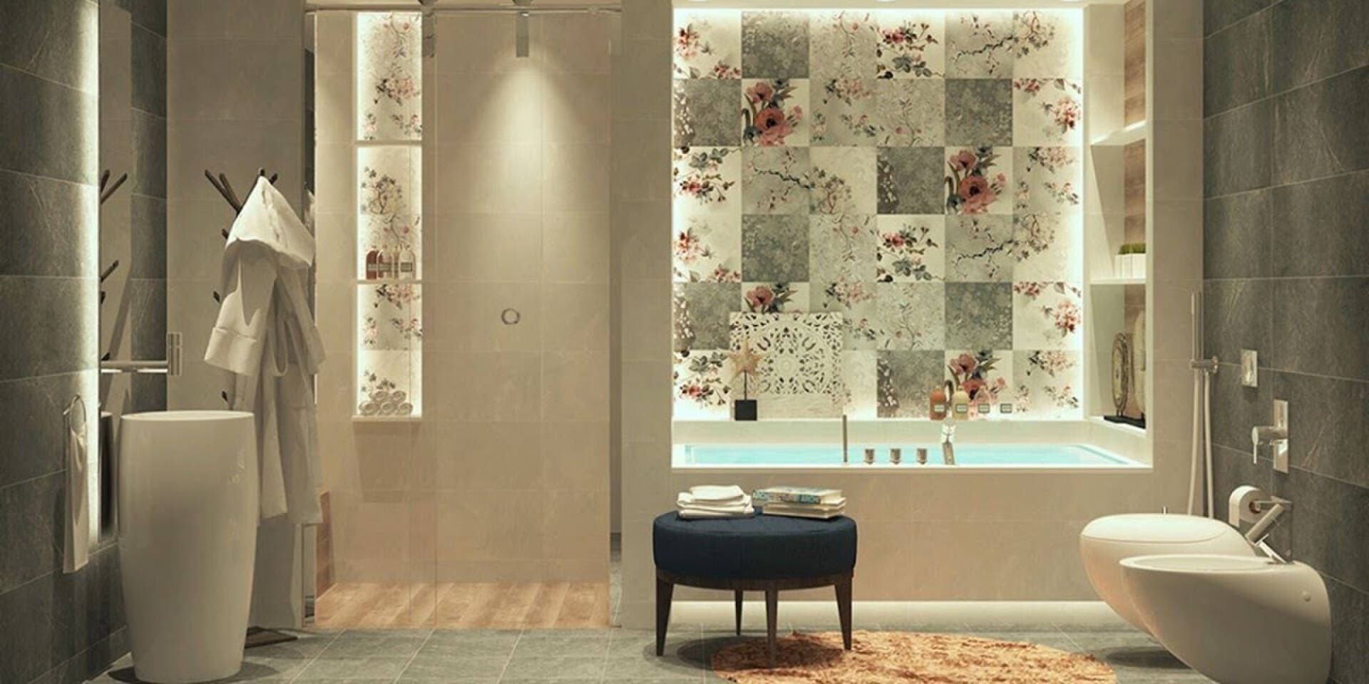 Lựa chọn nội thất cho phòng tắm 10m2 kèm chi phí cụ thể
