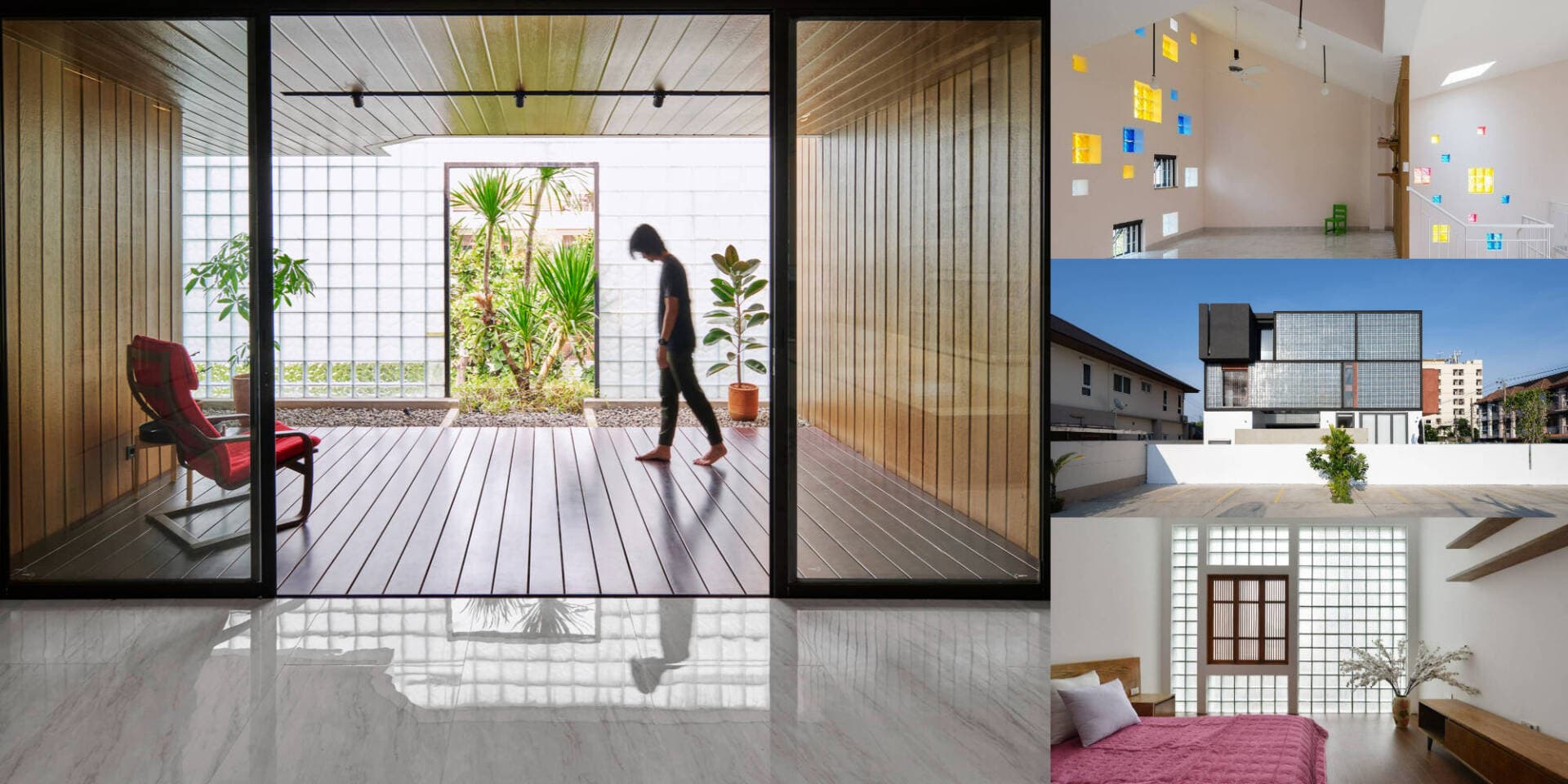 TOP 5 nhà ứng dụng gạch kính: Không chỉ lấy sáng hiệu quả mà còn khiến căn nhà sang đẹp trông thấy