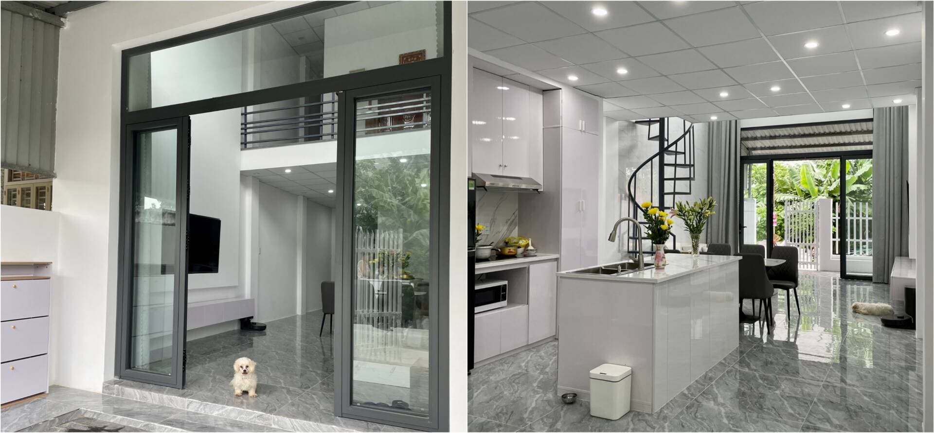 Cải tạo nhà cấp 4 thành nhà gác lửng cho mẹ ở tuổi 22, chi phí xây dựng hết 300 triệu đồng
