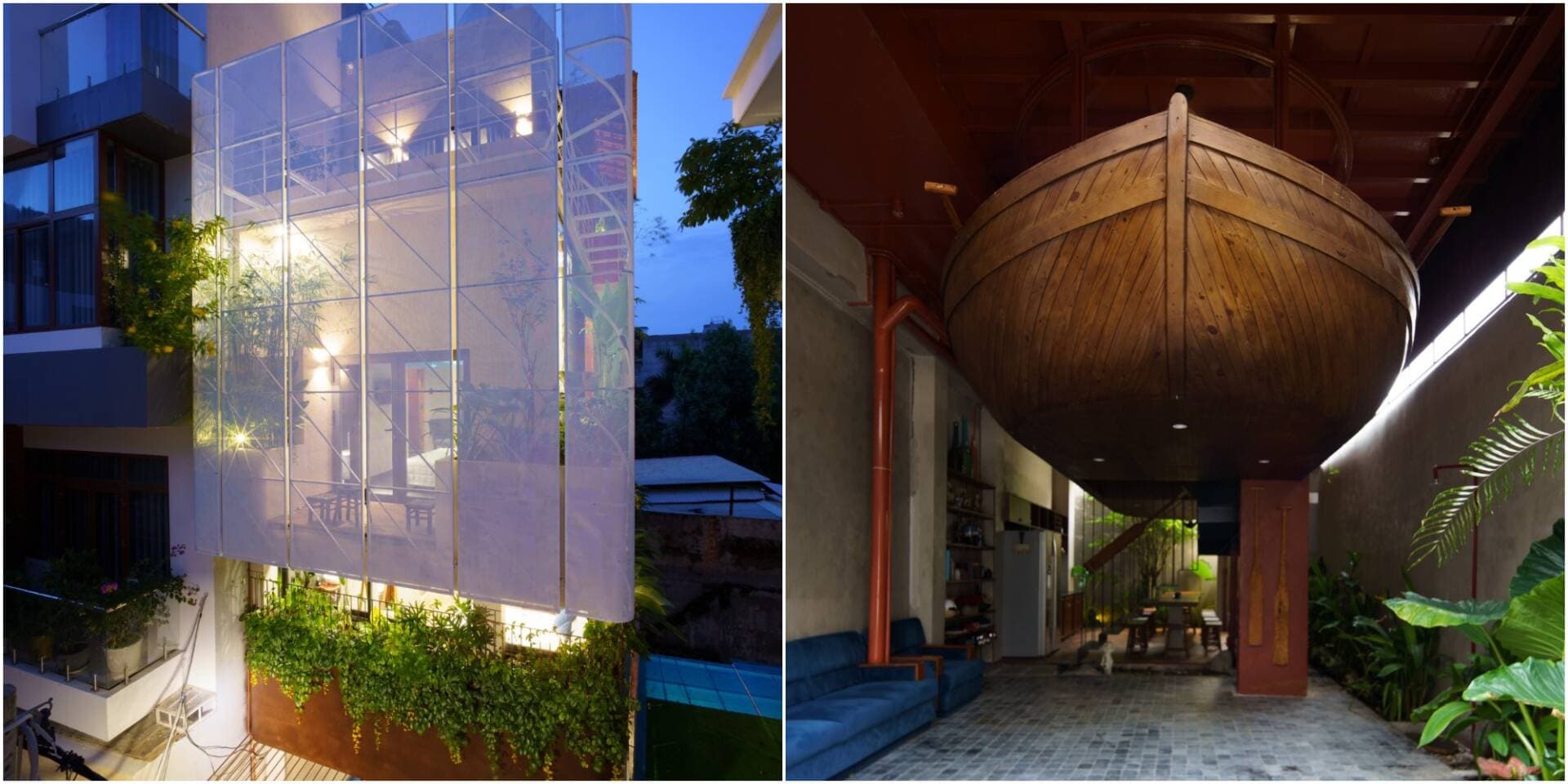 Sóc’s House - Nhà trong hẻm 70m2 thiết kế mang cả thuyền gỗ vào nhà của gia chủ tại Vũng Tàu