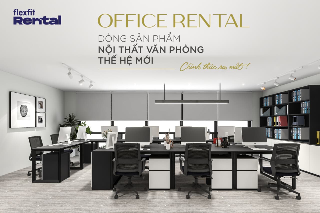 Flexfit Rental ra mắt dịch vụ cho thuê nội thất văn phòng