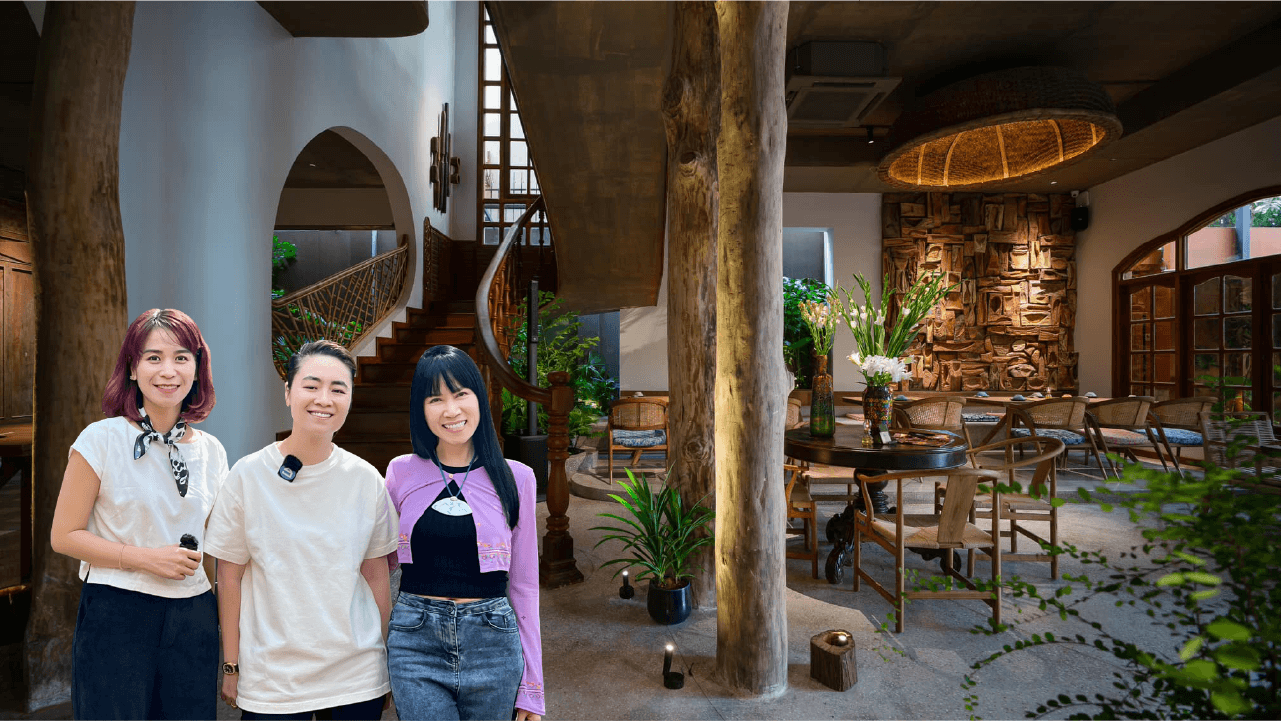 Nhà hàng SH Garden Thảo Điền - Kiến trúc mang âm hưởng đương đại hòa quyện với nét đẹp truyền thống 